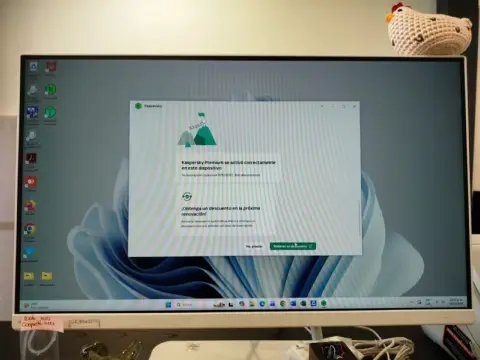 Equipo de oficina con antivirus instalado por Josbyte